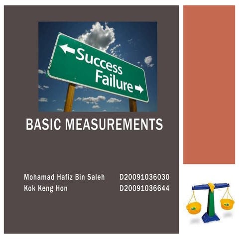 Fun Activity (Basic measurements)