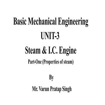 Basic mechanical engineering (BMET-101/102) unit 3 (part-1) Properties of ste...