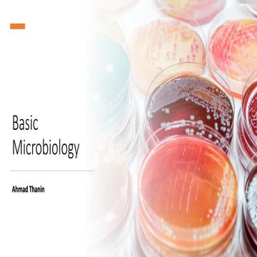 Basic Microbiology.