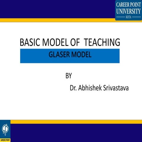 Basic model of teachingबुनियादी शिक्षण प्रतिमान