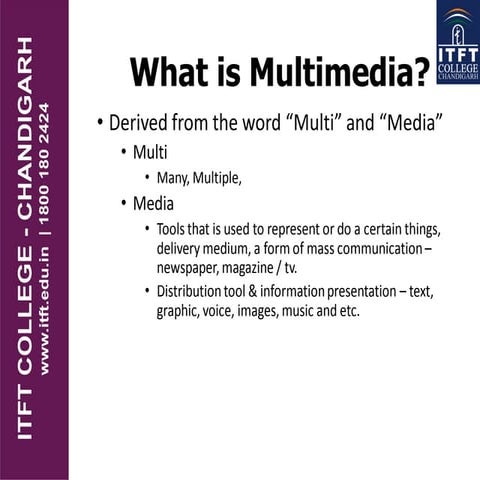 ITFT - Basic multimedia