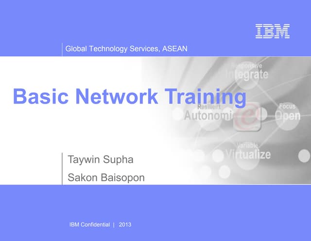 Basic network training2