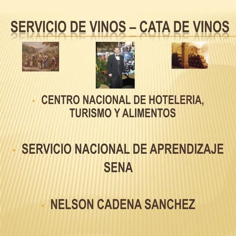 Básico de Sommelier - SENA - Cotelco Bogotá