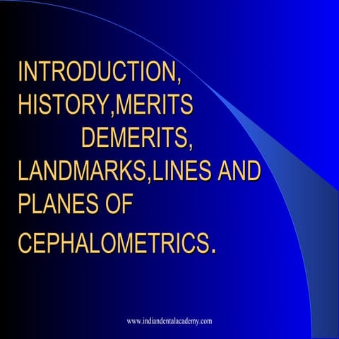 Basic of cephalometric rupesh