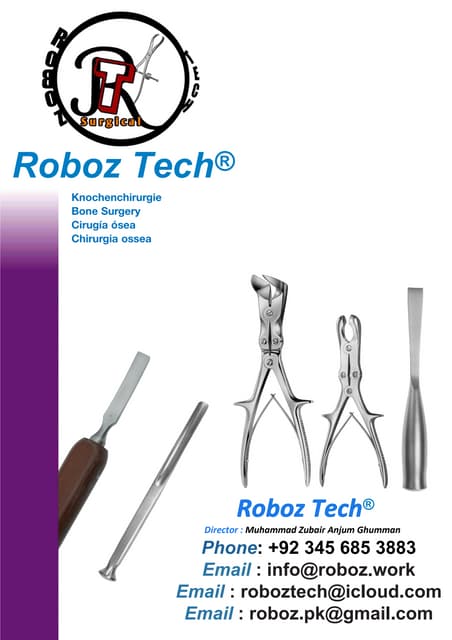 Thoroscopy Surgical Instruments catalog