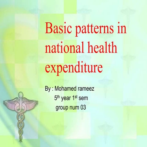 Patterns of public health expenditure in India: Analysis of state and ...