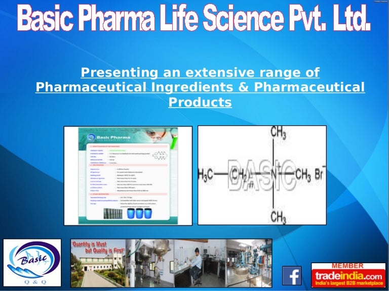 Basic Pharma Life Science Pvt. Ltd, Gujarat, India