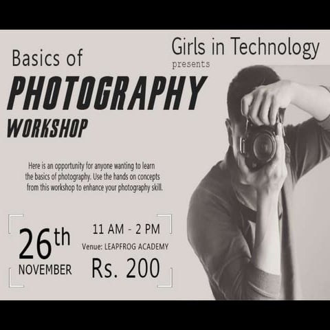Basic Photography Workshop Presentation