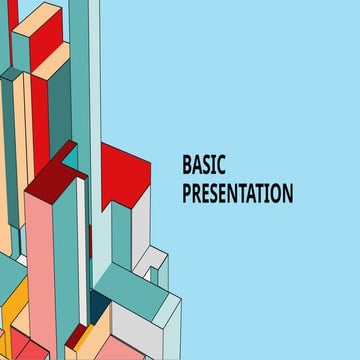Basic Presentation for slide PPT beginner