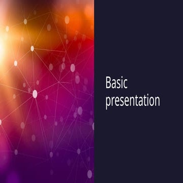 Basic presentation bisnis ................
