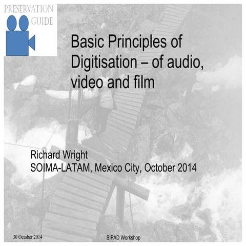 Basic Principles of Digitisation