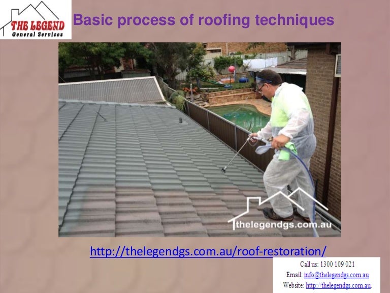 Basic process of roofing techniques