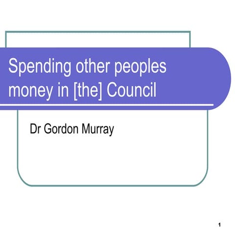 Basic procurement training