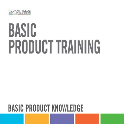 Rodan + Fields Dermatologists Basic Product Knowledge http://victoriaskincare...