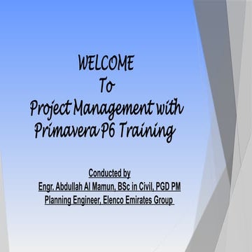 What is a Project Management and how we can create a program in P6