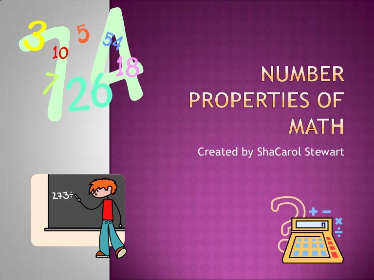 Number Properties of Math