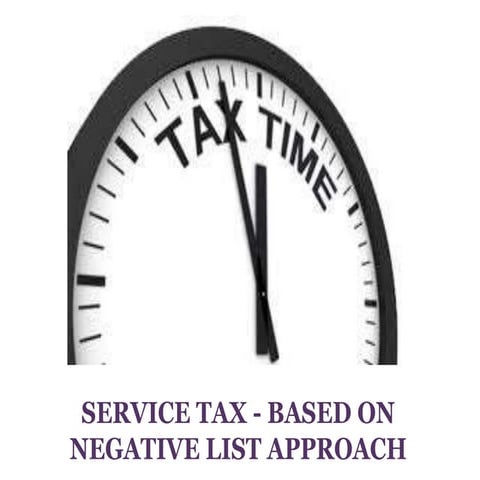Basic provisons of service tax regime ppt