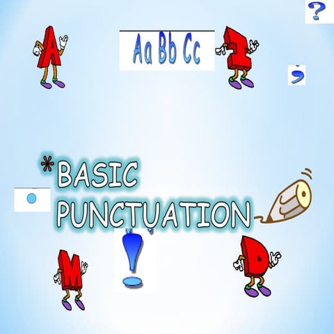 Basic punctuation