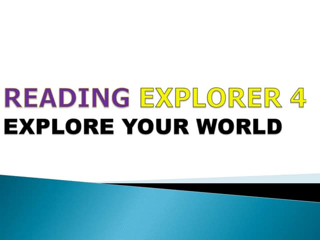 Basic reading introduction explore your world pages 4,5