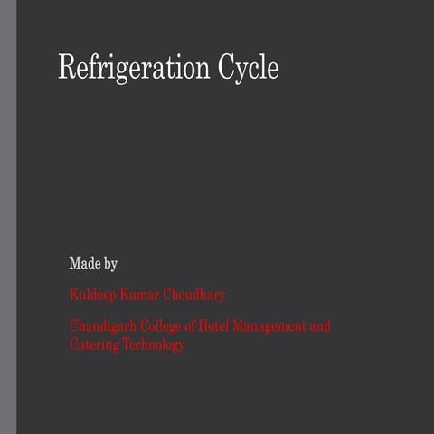 Refrigeration cycle