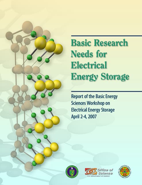Report of the Basic Energy Sciences...