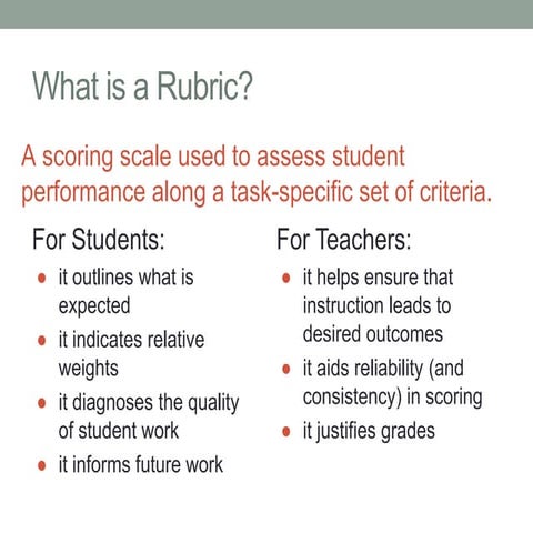 Basic rubrics jtcc | PDF