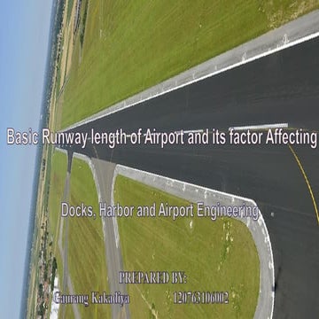 Basic runway length