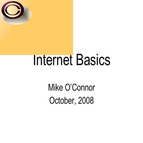 Internet Basics