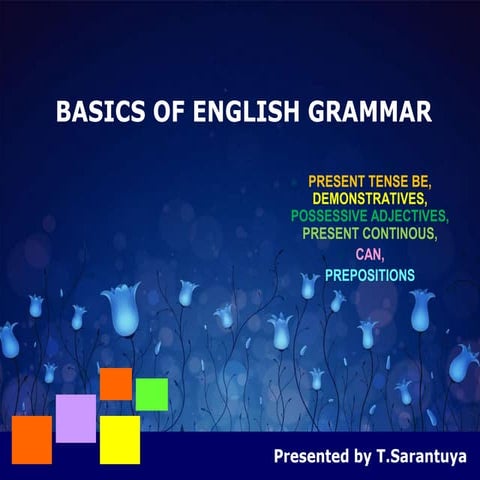 Basics of-english-grammar