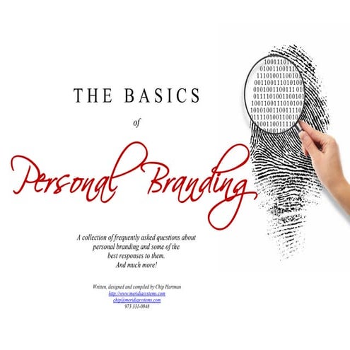 The Basics of Personal Branding