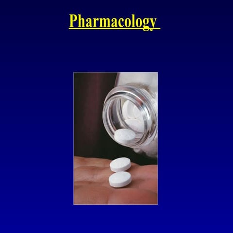 B A S I C S  O F  Pharmacology