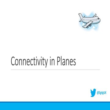 Beginners: Connectivity in Planes