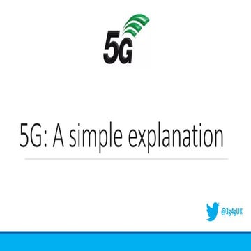 Beginners: 5G: A simple explanation