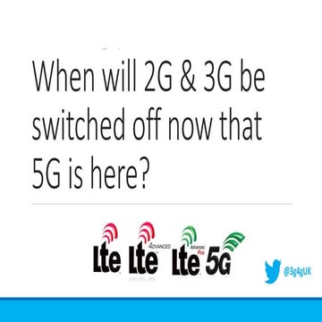 Part 1: The Different Generations (‘G’s) - 5G for Absolute Beginners | PDF