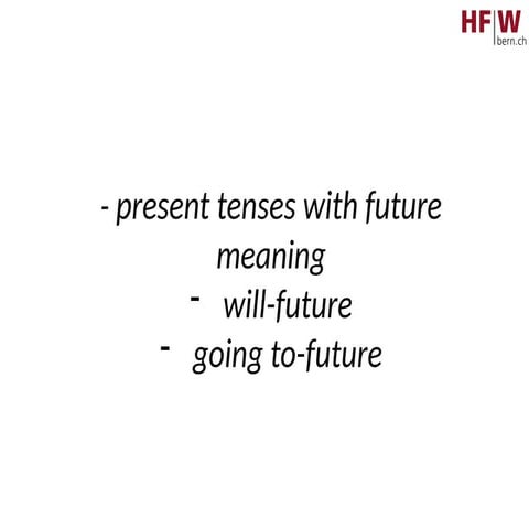 Presentation Simple Future Tense | PPTX
