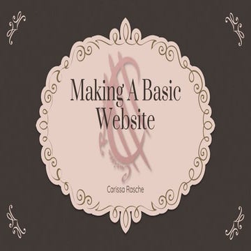 Basics of a Website