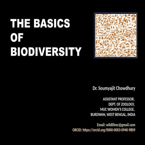 The Basics of Biodiversity: A Core Curriculum