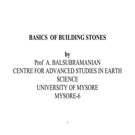 4 Keys To Stone Selection | PPT