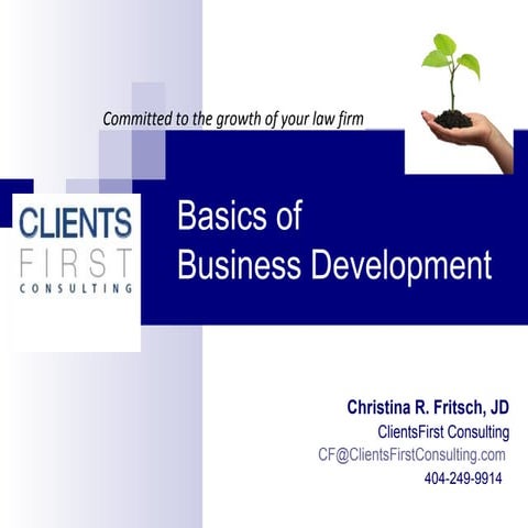 Basics of Business Development