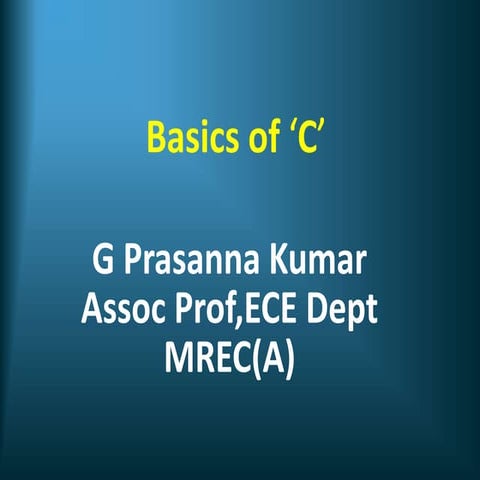 Basics of C.ppt