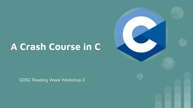 Basics of C