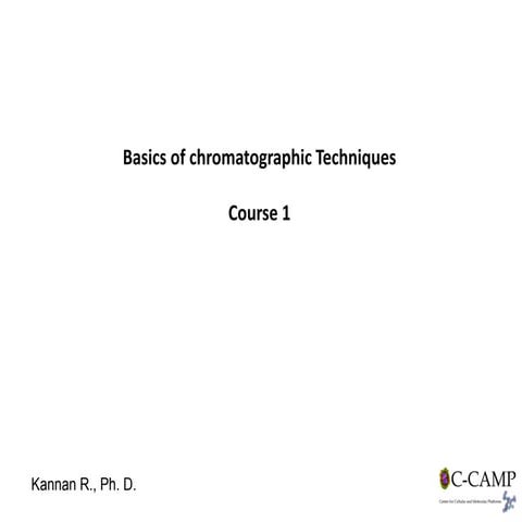 Chromatography Material | PDF