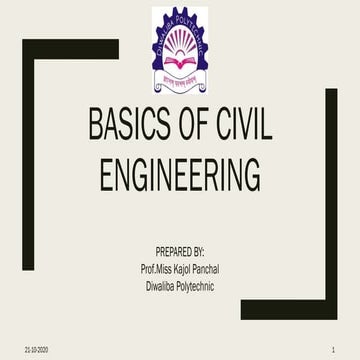 Basics of civil engineering Induction Type