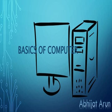 Basics of computer | PPT