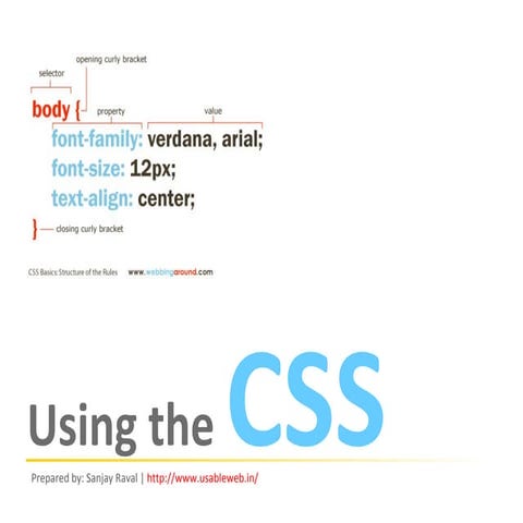CSS Basic and Common Errors