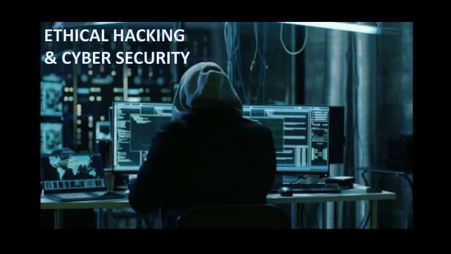Ethical hacking & cyber security