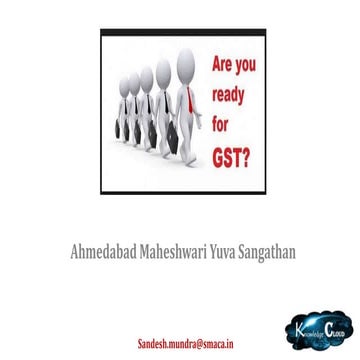 Basics of GST in India