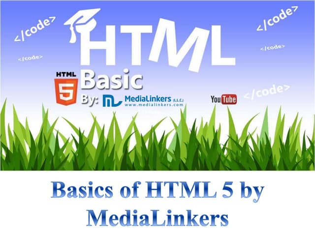 Basics of HTML 5 for Beginners 