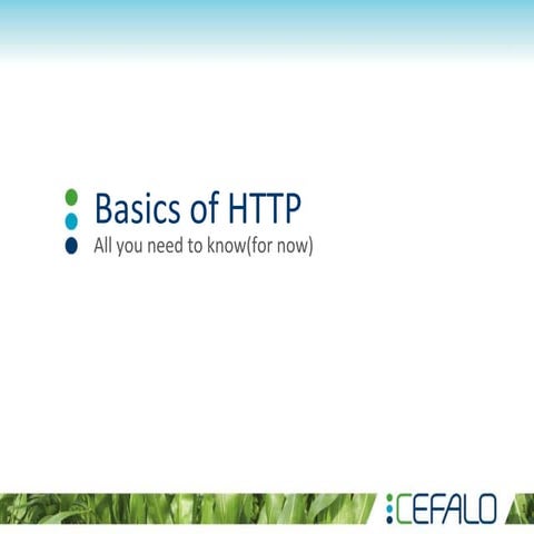 Basics of HTTP - Nafis Fuad