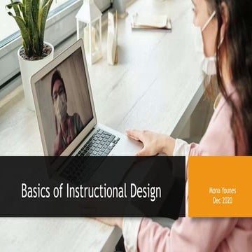 Basics of instructional design 